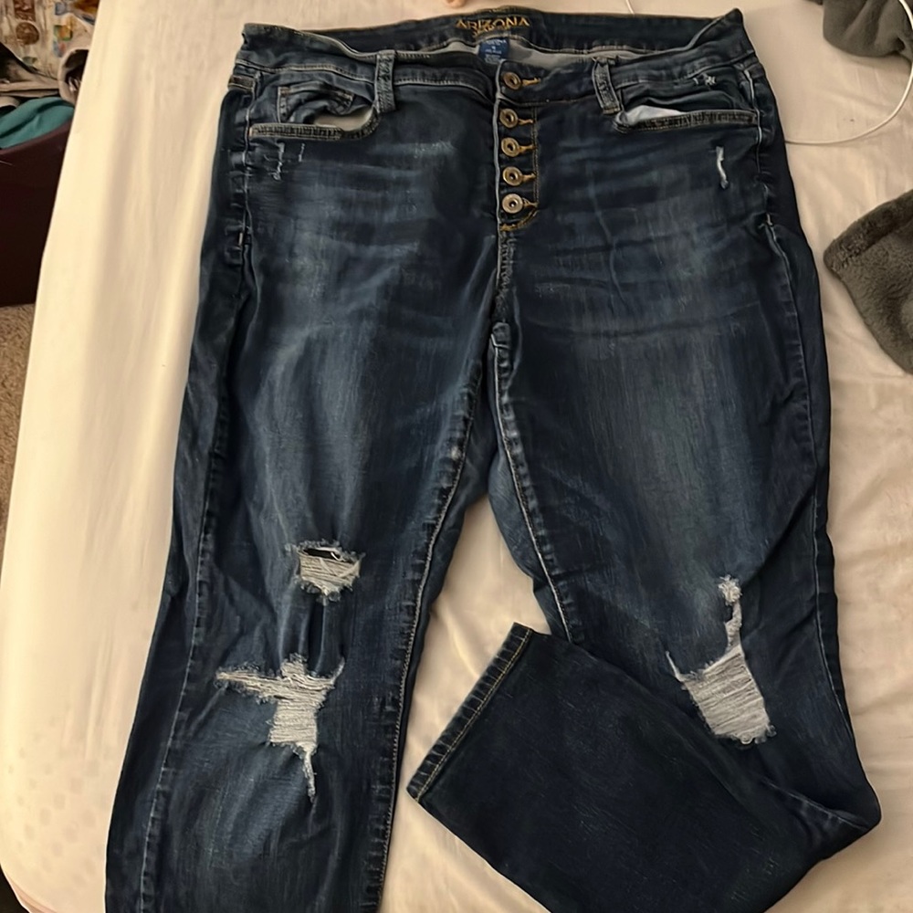 High waisted Arizona jeans